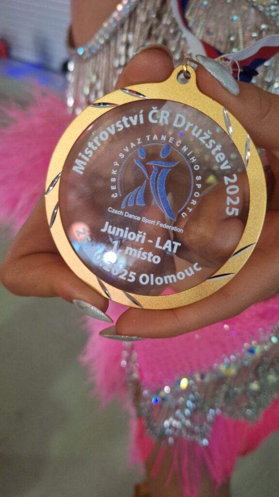 Mistři ČR v latinskoamerických tancích junioři 2025